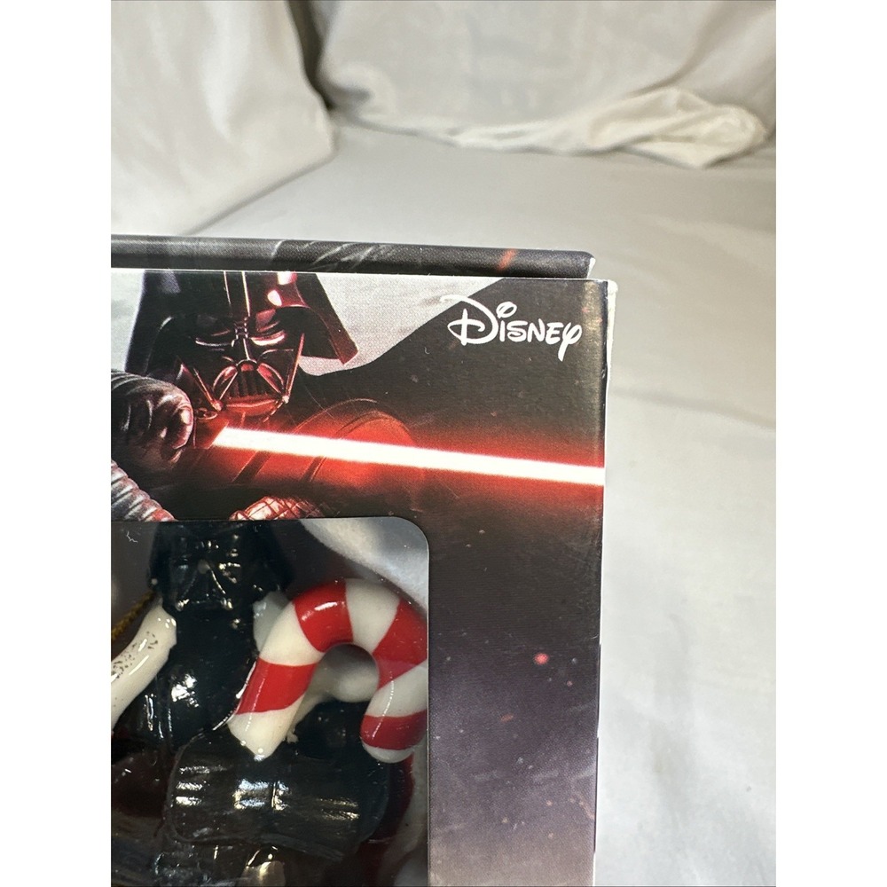Lenox Star Wars Darth Vader Santa Hat Candy Cane Christmas Ornament Porcelain - Picture 4 of 8